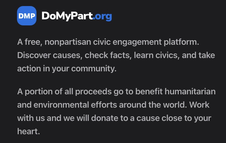 DoMyPart.org 1
